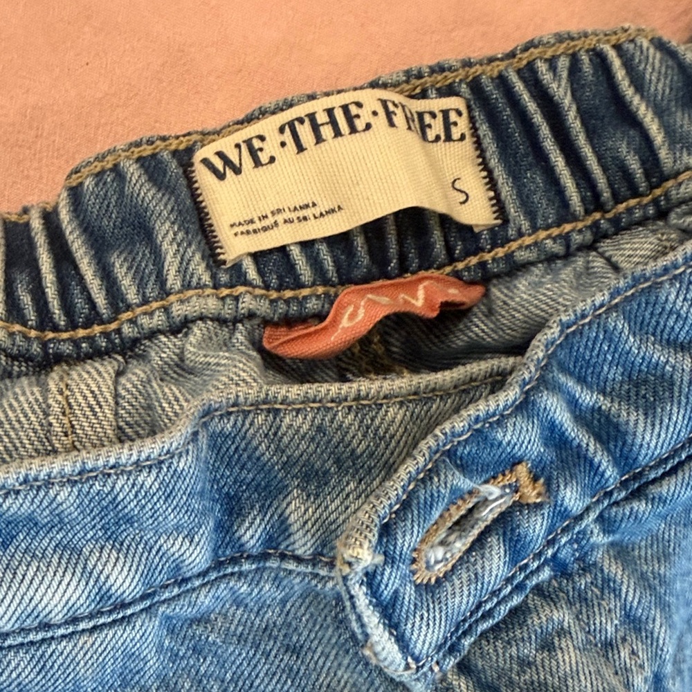 We The Free  Relaxed Blue Denim Jeans
